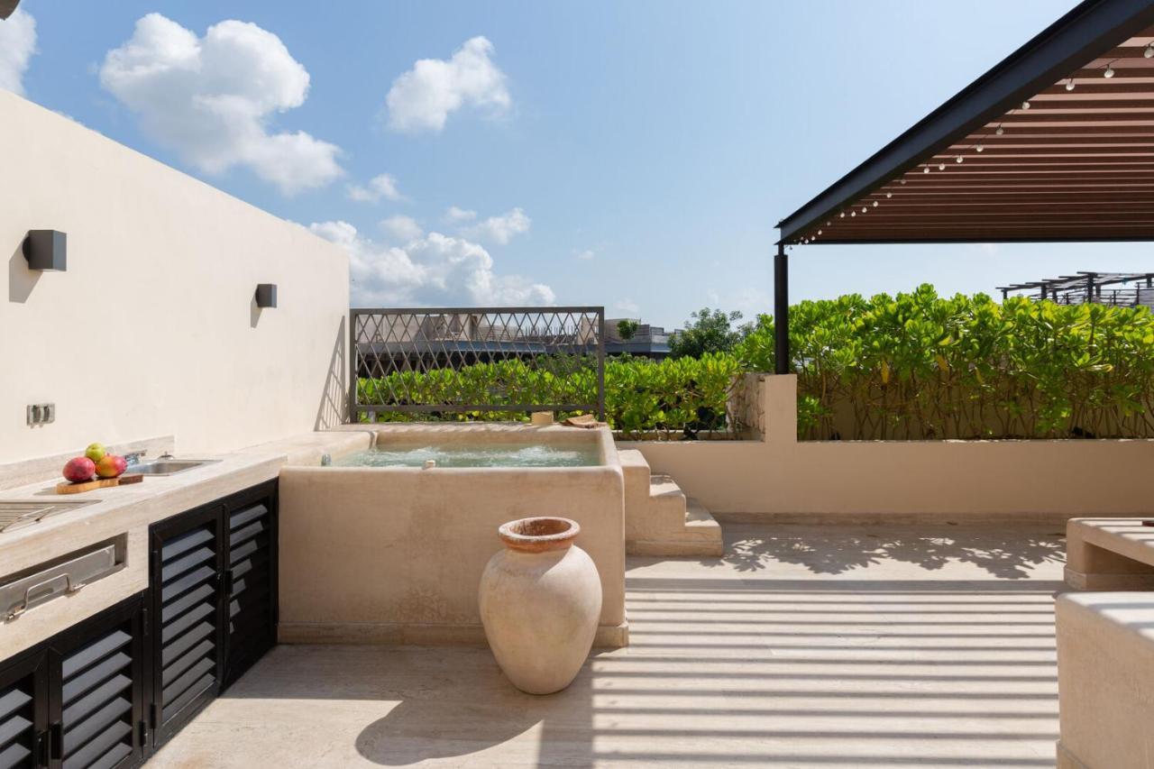 Exclusive Paramar Ve Penthouse In Tulum By Lockey Best For Walking To Commercial Zone In Aldea Zama Pokoj fotografie